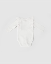 WITH LOVE FOR KIDS - Shimmy Long Sleeve Onesie - Babies