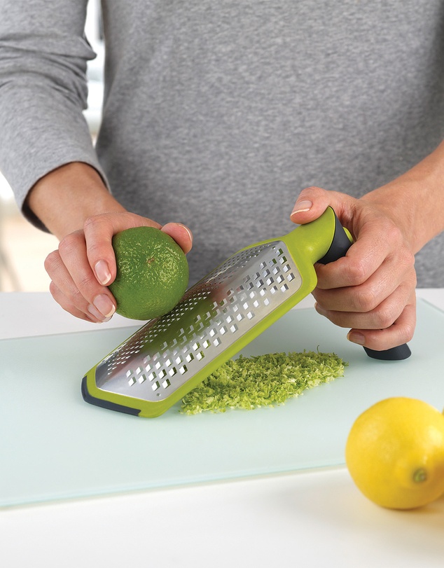 Joseph Joseph - Twist Grater™ Adjustable 2-in-1 Etched Twin-Bladed Grater, Course and Fine