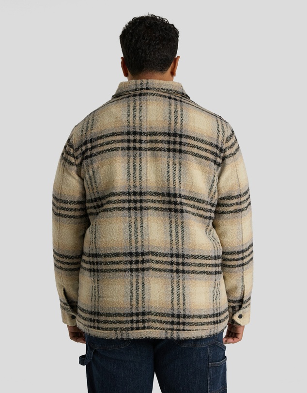 Johnny Bigg - Padded Check Zip Thru Jacket