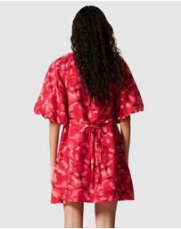 & Other Stories - Puff-Sleeve Mini Dress