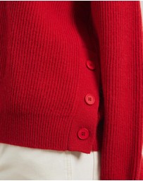 Atmos&Here - Rory Button Detail Crew Neck Jumper