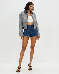 KAJA Clothing - Queenie High Waisted Ruffled Shorts