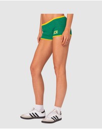 EDIKTED - Brasil Crochet Shorts