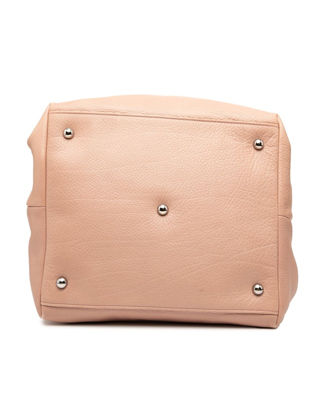 Loewe - Pre-Loved Calfskin Calle Lock Shoulder Bag