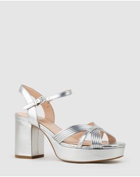 Edward Meller - RAYNE80 Strappy Crossover Platform Sandal