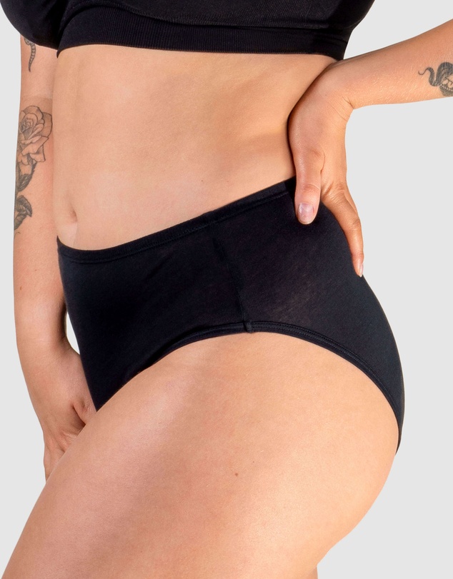 B Free Intimate Apparel - ﻿7 Pack﻿ Superfine﻿ 100% Cotton High Cut ﻿
