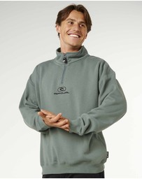 Rip Curl - Pill Icon 1/4 Zip Crew
