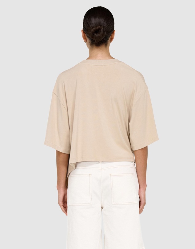 Staple the Label - Zelle Draped Oversized Tee