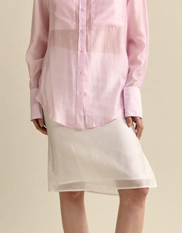 MVN - Sheer Midi Skirt