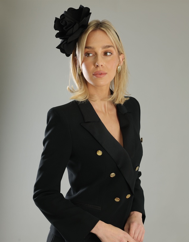 Morgan & Taylor - Amy Fascinator