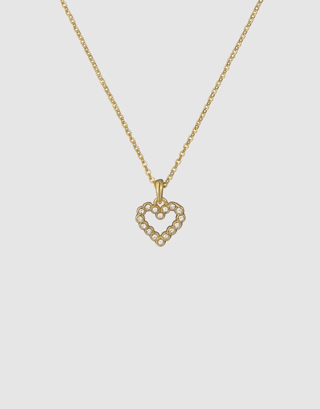 Ted Baker - Amore Crystal Halo Heart Pendant Necklace