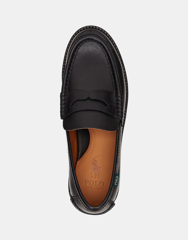 Polo Ralph Lauren - Jett Lug-Sole Leather Penny Loafers - Men's