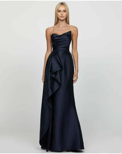 Bariano - Kasery Asymmetric Gown