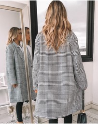 Esther & Co - Polaris Coat - Print