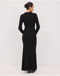 Calli - Audrey Flare Sleeve Maxi Dress