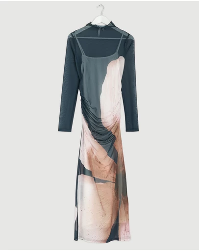 Revibe - Repaired Significant Other Edina Long Sleeve Dress - AU 10