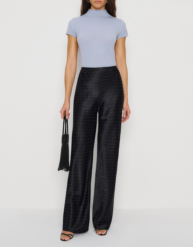 Reformation - Gale Satin Mid Rise Bias Pants