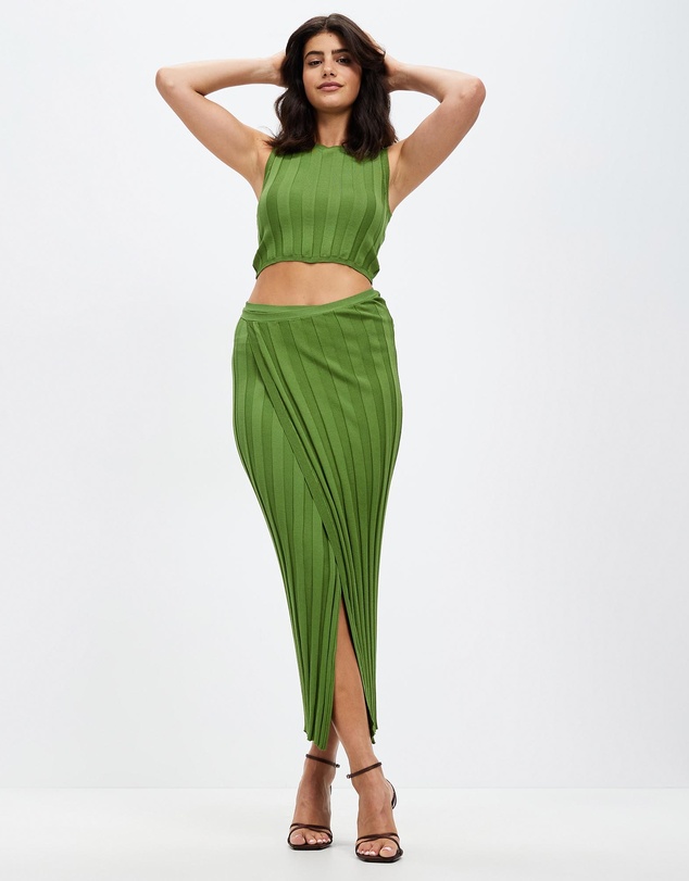 Third Form - Liaison Knit Wrap Skirt