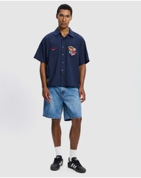 Thrills - Slacker Relaxed Denim Shorts