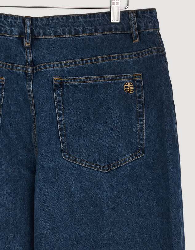 Revibe - Repaired AERE High Rise Straight Leg Jeans - AU 18
