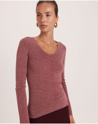 pink melange