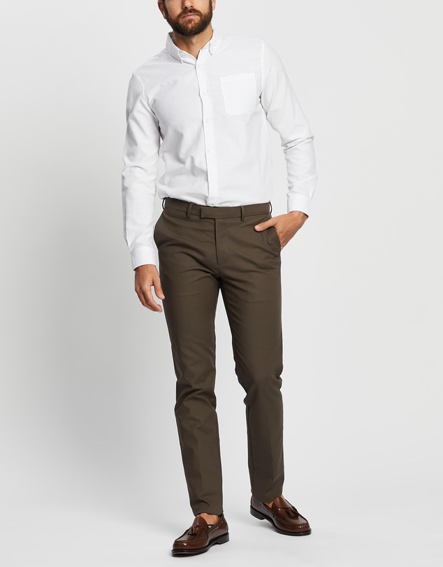 3 Wise Men - 3 Wise Men Huxton Pant - Chestnut