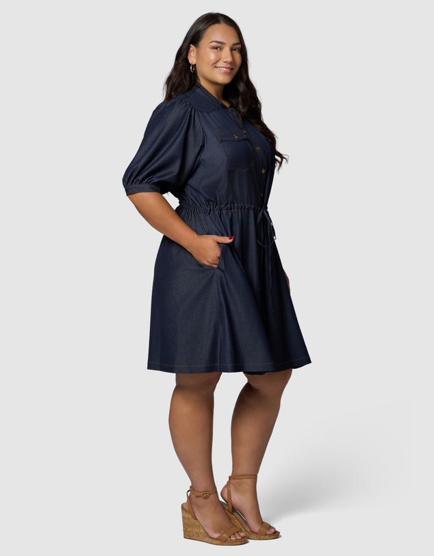 Indigo Tonic - Marley Chambray Mini Dress