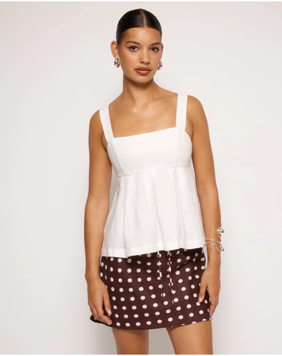 AERE - Eden Linen Top