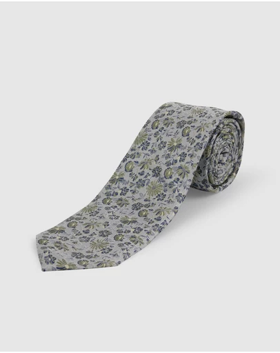 Tarocash - Lapstone Floral Silk Tie
