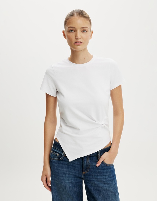Cotton On - Twist Short Sleeve Tee