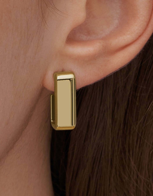 Fossil - Archival Gold Tone Earring