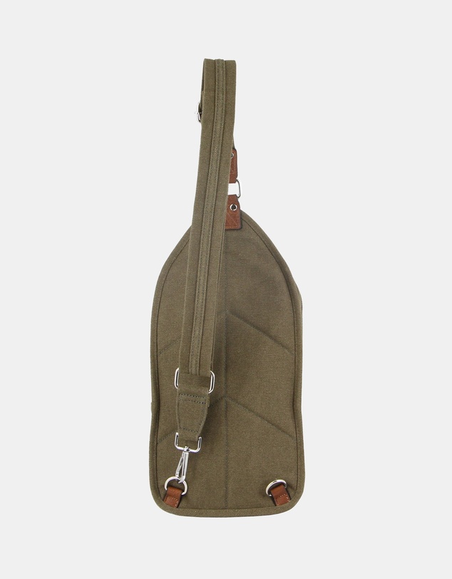 Pierre Cardin - Pierre Cardin Canvas Cross Body Sling Bag