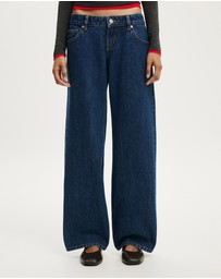 Cotton On - Petite Low Rise Straight Jean