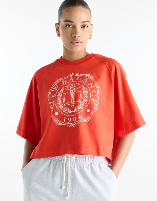 New Balance - Varsity Boxy Hip Length T-Shirt