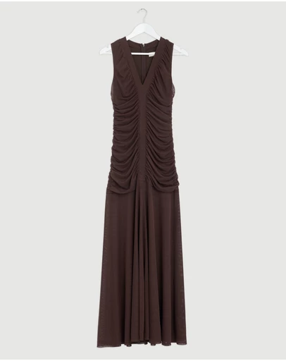 Revibe - Repaired Lover Elara Mesh Maxi Dress - AU 10
