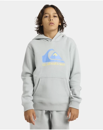 Quiksilver - Boys 8 to 16 Comp Logo Pullover Hoodie
