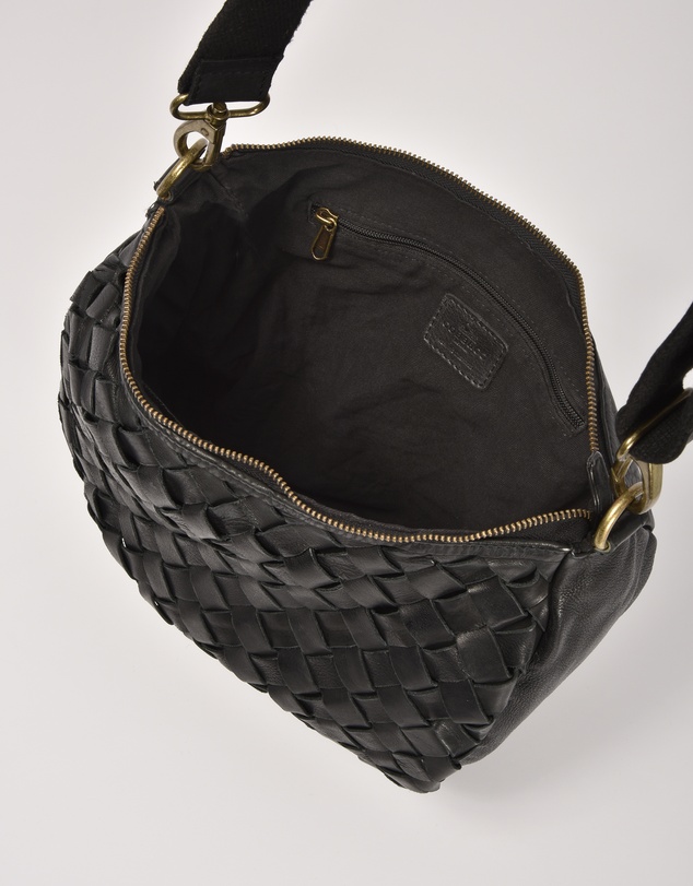 Cobb & Co - Highgate Leather Plaited Slouch