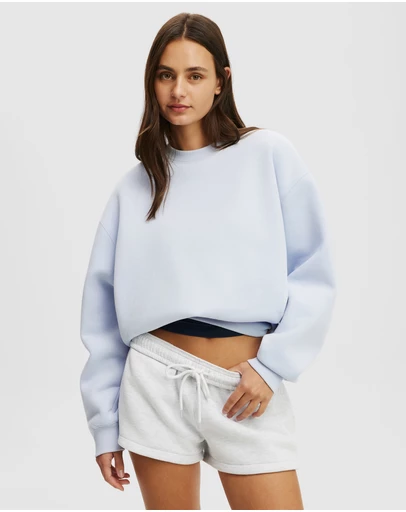 Cotton On Body Active - Plush Crew Sweatshirt