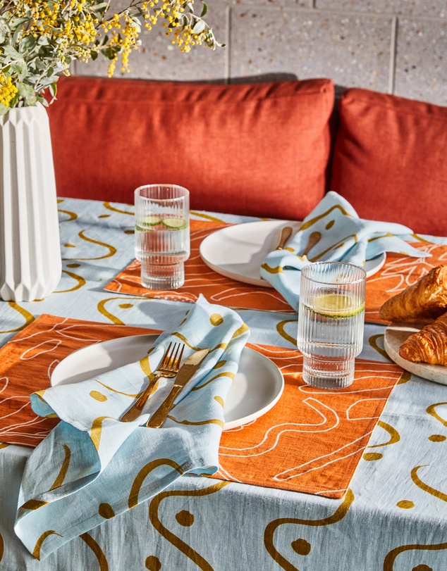 Mosey Me - Whitewash Napkin Set