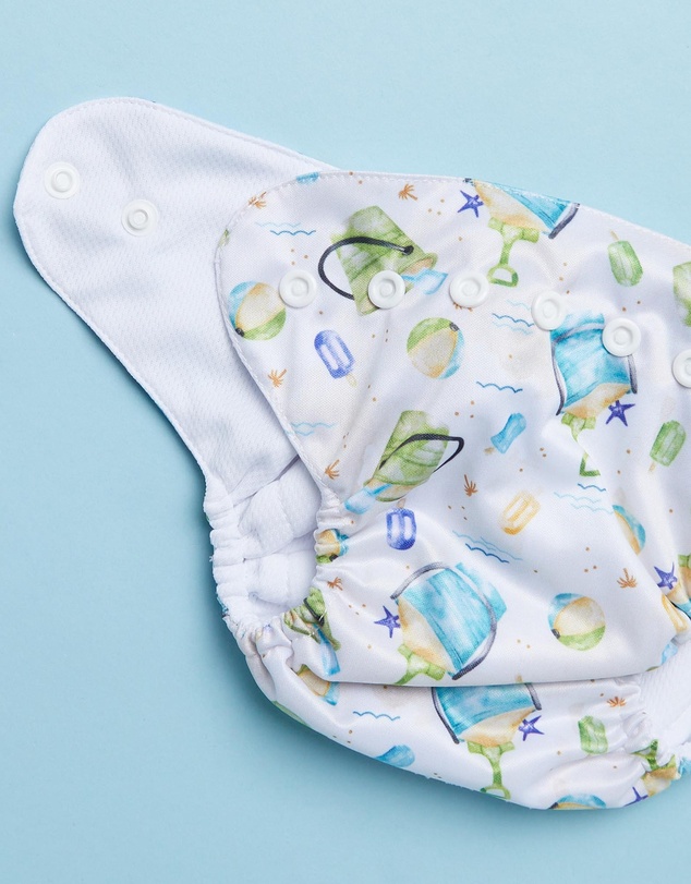 itti bitti - Reusable Swim Nappy - Sandcastles
