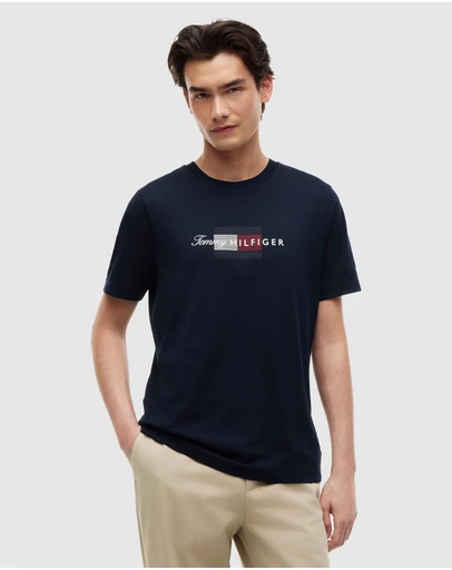 Tommy Hilfiger - Flag Graphic Jersey T-Shirt