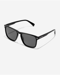 Hawkers Co - HAWKERS - Polarized Black Dark DUST Sunglasses for Men and Women UV400