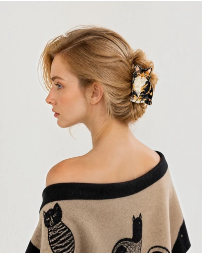 Mossée - Mary Cat Hair Claw Clip