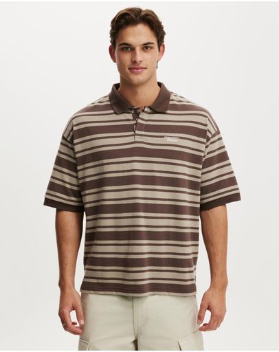 Brown Bold Stripe