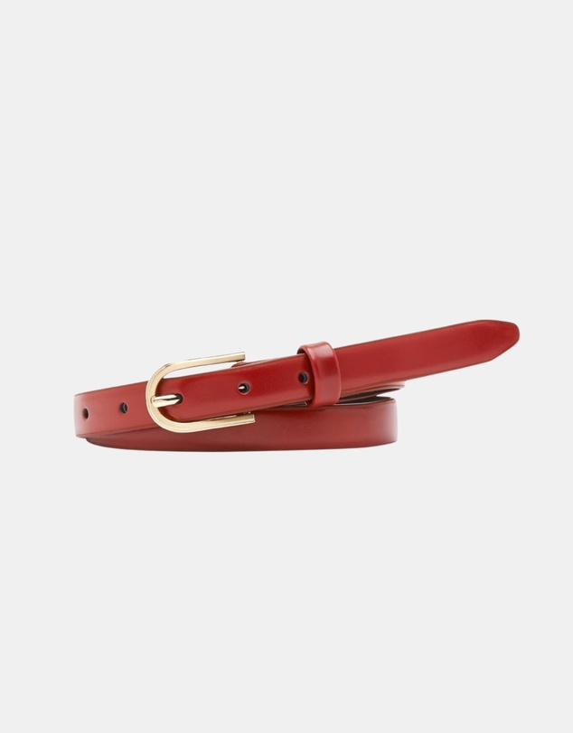 Buckle - Yarra. Australian Made Classic Leather Belt. 19mm width.