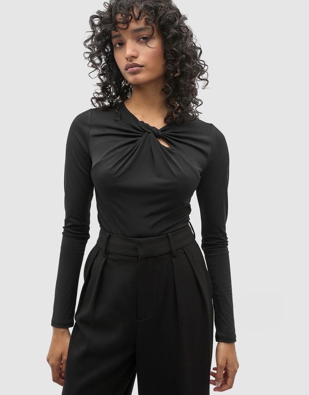 Seed Heritage - Twist Detail Layering Top