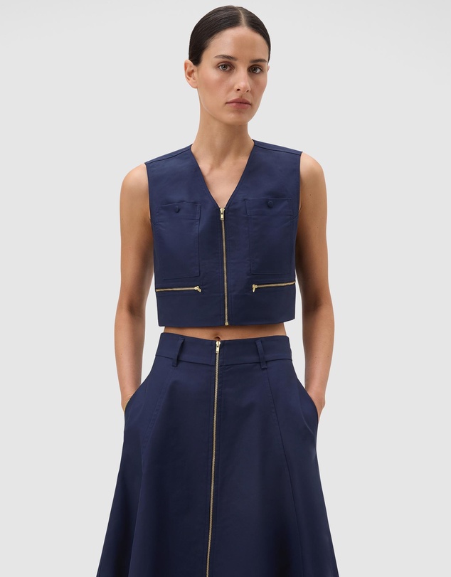 Oroton - Pocket Detail Vest
