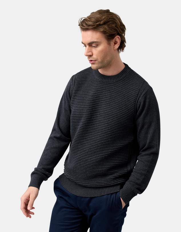 Brooksfield - Crew Neck Knit