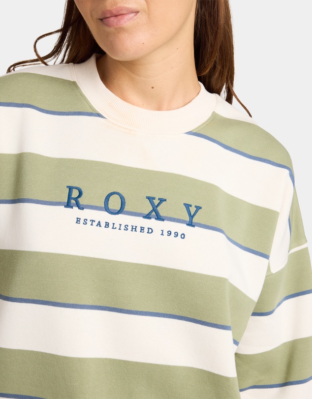 Roxy - Womens Strictly Stripe Crew Neck