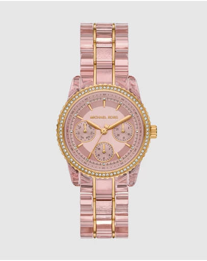 Michael Kors - Bryant Pink Multifunction Watch